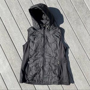 MICHAEL Michael Kors Vest with Removable Hood - XL